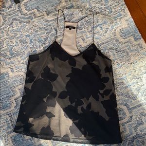 Tibi Floral Tank
